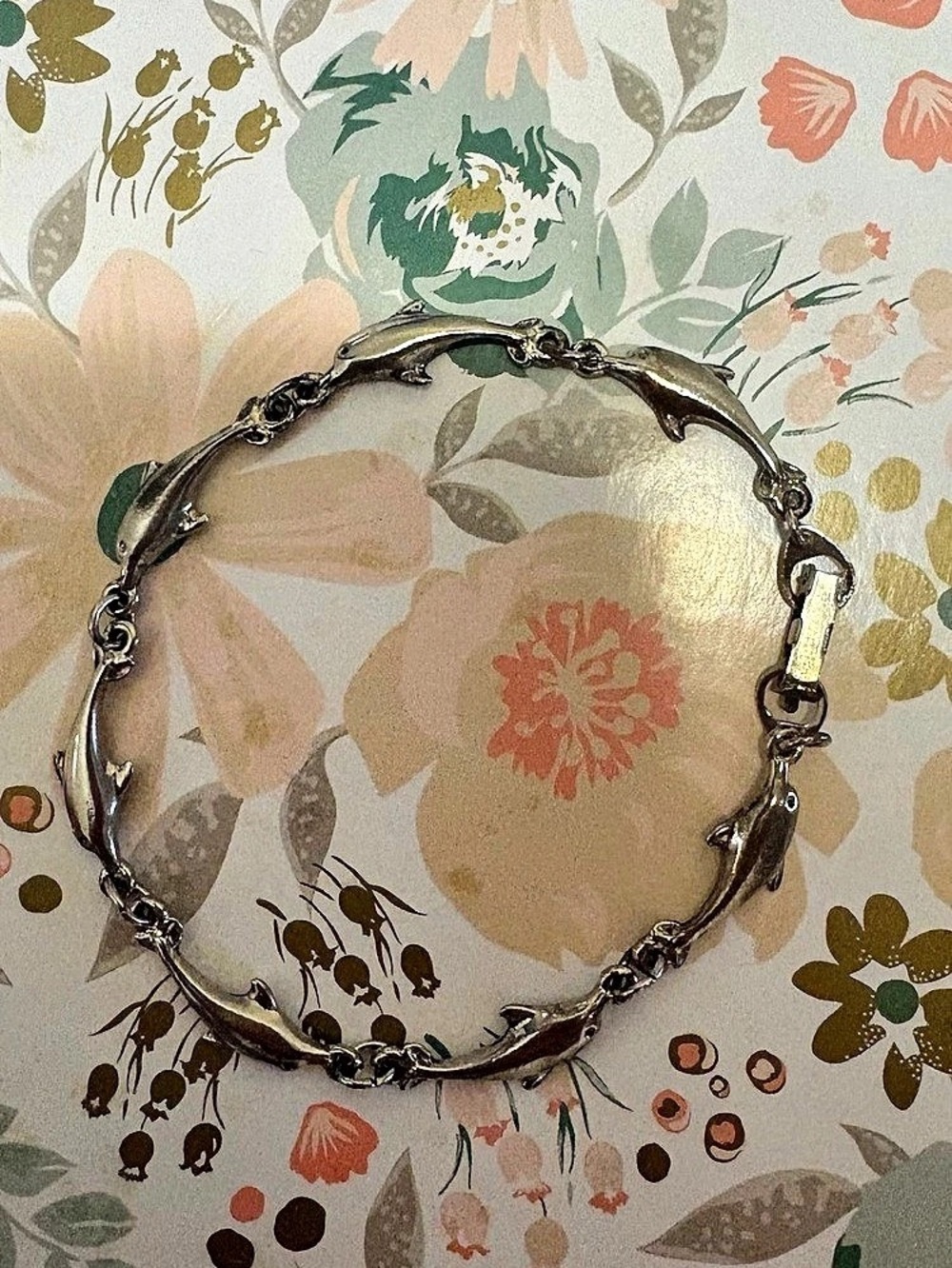 3 for $19 Silver-Tone Dolphin  Bracelet